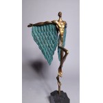 Paul Erasmus, Winged (Bronze, height 44 cm)