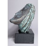 Slawomir Micek, Head (Bronze, height 33 cm)