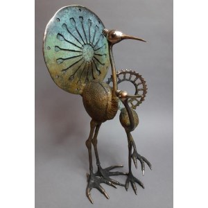 I.K. Peacocks (Bronze, height 43 cm)
