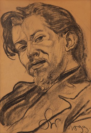 Stanisław Wyspiański (1869 Kraków - 1907 Kraków), Portret mężczyzny, 1899