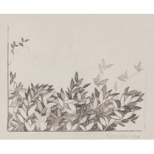 Tamara Lempicka (1895 Moscow - 1980 Cuernavaca, Mexico), Leaves, ca1924