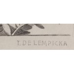Tamara Lempicka (1895 Moskau - 1980 Cuernavaca, Mexiko), Blätter, um 1924
