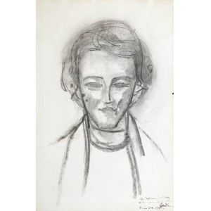 Zygmunt Landau (1898 Lodz - 1962 Tel Aviv), Portrait of Professor Wladyslawa Jaworska, 1956.