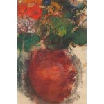 Joachim Weingart (1895 Drohobycz - 1942 Auschwitz), Kwiaty w wazonie, około1930