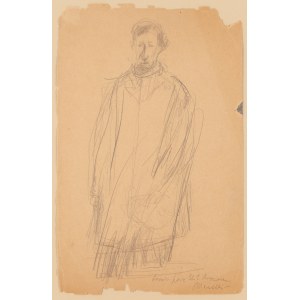 Zygmunt Józef Menkes (1896 Lvov - 1986 Riverdale, USA), Man in a Coat, circa1930