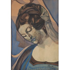 Adolf Inatowicz-Lubianski (1892 - 1971), Portrait of a Woman, 1938