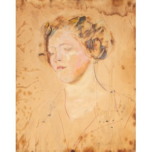 Wacław Piotrowski (1887 - 1967 ), Porträt einer Frau, 1938