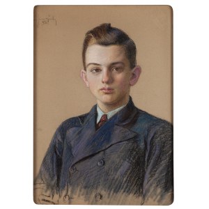 Ludwik Seredyński (1888 - 1964), Portret chłopca - Jana Kullandy, 1941
