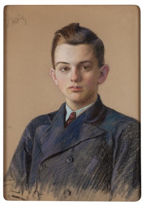 Ludwik Seredyński (1888 - 1964), Portret chłopca - Jana Kullandy, 1941