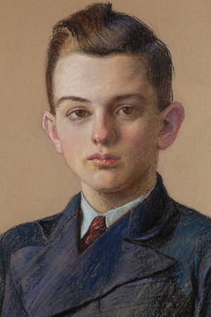 Ludwik Seredyński (1888 - 1964), Portret chłopca - Jana Kullandy, 1941