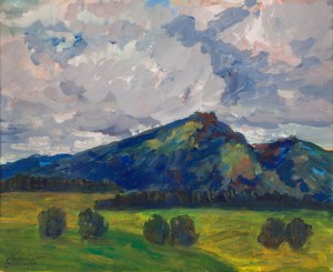 Maksymilian Feuerring (1896 Lwów - 1985 Sydney), Pejzaż górski, 1940