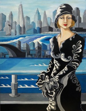 Ewa Wiśniewska, Lonely In Manhattan, 2022 r.