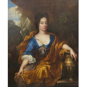 Autor nierozpoznany, Portret damy, XVII/XVIII w.