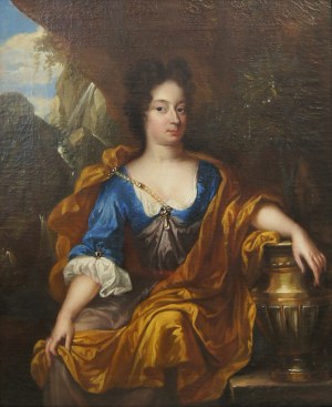 Author not identified, Portrait of a lady, 17th/18th century.