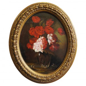Artysta nieokreślony, Martwa natura - bukiet kwiatów, XIX w.