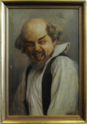 Józef Kidoń (1890, Rudzica - 1968, Warszawa), Portret mężczyzny, I poł. XX w.