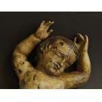 Wooden putto, author unknown, 19th century.