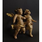 Wooden putti, author unknown, 19th century.