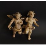 Wooden putti, author unknown, 19th century.