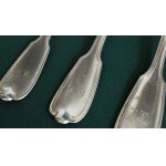 Set of 8 silver spoons, Gdansk, second half of the 19th century (to 1884)