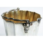 Silver ice bucket, pr. 800, Italy, 19th/20th century.