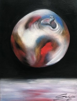 Vanessa Świgulska-Jop ( 1993 ), Kosmiczne jabłko, 2021