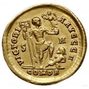 solidus 393-395, Sirmium; Aw: Popiersie w prawo, wokoło...