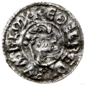 denar typu crux, 991-997, mennica Thetford, mincerz God...