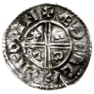 denar typu crux, 991-997, mennica Winchester, mincerz A...