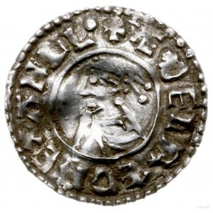 denar typu small cross, 1009-1017, mennica Worchester, ...