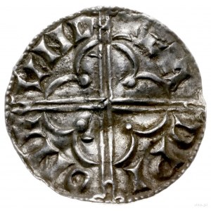 denar typu quatrefoil, 1018-1024, mennica London, mince...