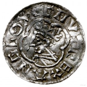 denar typu quatrefoil, 1018-1024, mennica Norwich, minc...