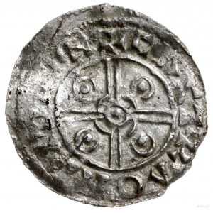 denar ok. 1022-1050, mennica Sigtuna; Aw: Popiersie typ...