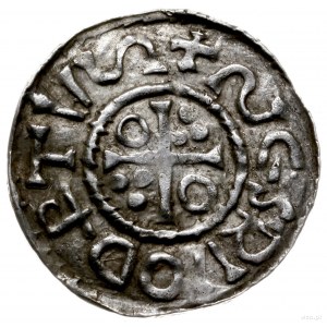 denar 1009-1024, mincerz Kid; Popiersie króla w lewo / ...