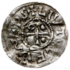 denar 989-996, mincerz Vilja; Krzyż z kółkiem i dwiema ...