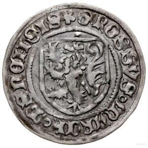 grosz miśnieński, ok. 1412-1424, mennica Freiberg; Aw; ...