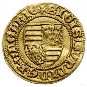 goldgulden bez daty (1392-1396), Buda, mincerz Bernardi...