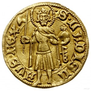 goldgulden bez daty (1392-1396), Buda, mincerz Bernardi...