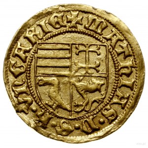 goldgulden bez daty (1468-1469), Nagybanya; Aw: Czterop...