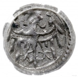 halerz 1420-1423, Lubin; Aw: Madonna z dzieciątkiem; Rw...