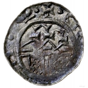 denar 1081-1102, Kraków lub Płock; Aw: Głowa w lewo, VL...