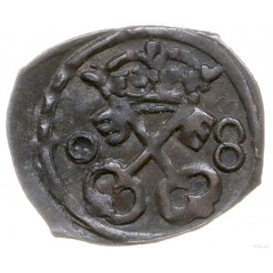 denar 1608, Poznań; skrócona data 0-8; H-Cz. 1243 (R5),...