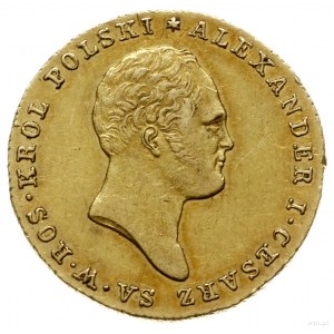 25 złotych 1819, Warszawa; Aw: Głowa cara w prawo i nap...