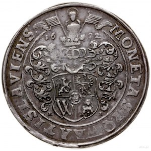talar 1622, Wrocław; Aw: Popiersie w prawo i napis, Rw:...