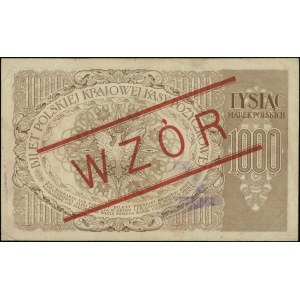 1.000 marek polskich 17.05.1919, seria III-A, numeracja...