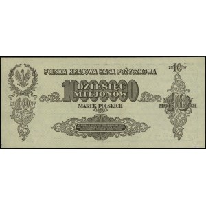 10.000.000 marek polskich 1923, seria AA, numeracja 567...