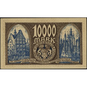 10.000 marek 26.06.1923, numeracja 082198; Miłczak G8, ...