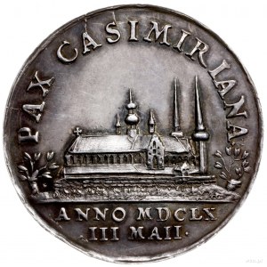 medal z 1660 r. autorstwa Jana Höhna młodszego wybity z...
