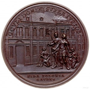 medal z 1771 r. autorstwa Oexleina wybity w Norymberdze...