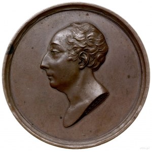 medal z 1824 r. autorstwa C. Baerendta poświęcony Adamo...
